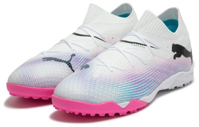 Future 7 Pro Cage Ayakkabılar “Beyaz Pembe Mor”