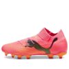 Future 7 Pro FG/AG Bağcıklı Futbol Ayakkabısı “Pembe”