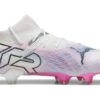 Future 7 Ultimate FG/AG Futbol Kramponları “Beyaz Pembe Siyah”