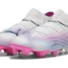 Future 7 Ultimate FG/AG Futbol Kramponları “Beyaz Pembe Siyah”