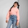 Gardırop Temelleri Büyük Çocuklar İçin Kısa Boy Kapüşonlu Sweatshirt Gardırop Temelleri Büyük Çocuklar İçin Kısa Boy Kapüşonlu Sweatshirt