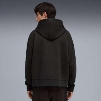 Gardırop Temelleri Erkek Fermuarlı Kapüşonlu Sweatshirt