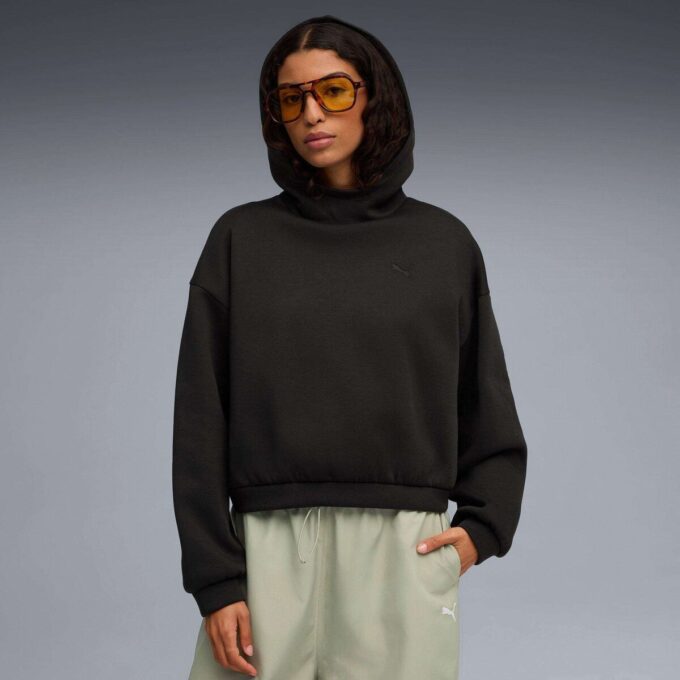 Gardırop Temelleri Kadın Büyük Boy Kapüşonlu Sweatshirt Gardırop Temelleri Kadın Büyük Boy Kapüşonlu Sweatshirt