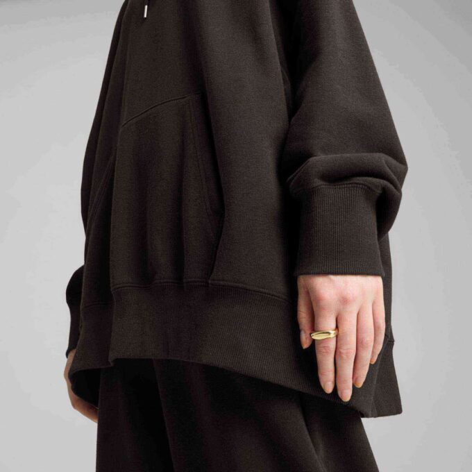Gardırop Temelleri Kadın Büyük Boy Kapüşonlu Sweatshirt Gardırop Temelleri Kadın Büyük Boy Kapüşonlu Sweatshirt