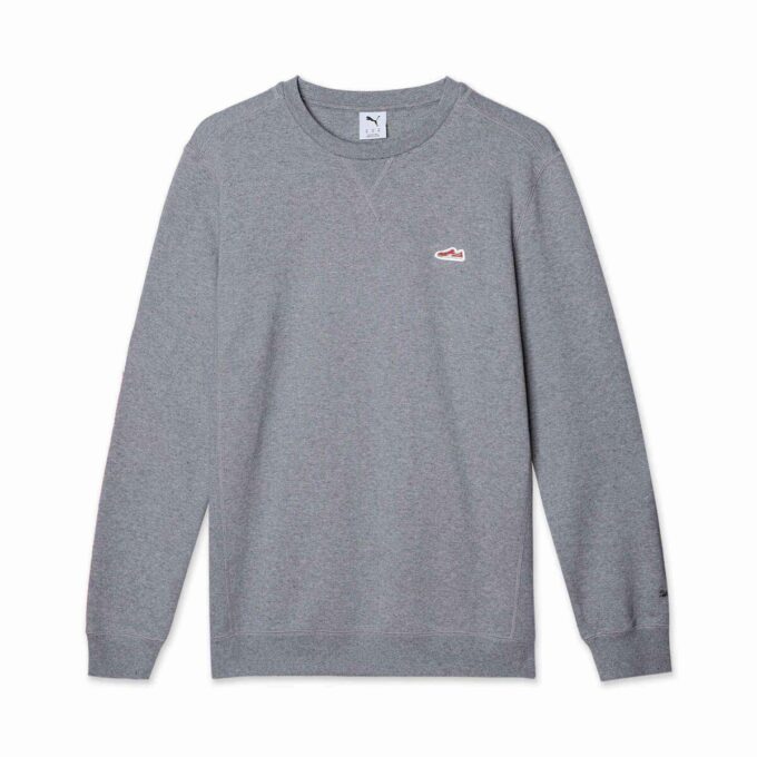 Gardırop Temelleri Süet Erkek Yuvarlak Yaka Sweatshirt Gardırop Temelleri Süet Erkek Yuvarlak Yaka Sweatshirt