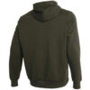 Grafik Kapüşonlu Sweatshirt “Zeytin Yeşili Beyaz”
