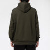 Grafik Kapüşonlu Sweatshirt “Zeytin Yeşili Beyaz”