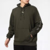 Grafik Kapüşonlu Sweatshirt “Zeytin Yeşili Beyaz”