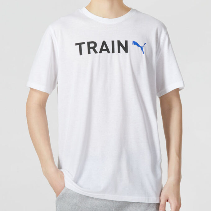 Grafik Tren Tişörtü “Beyaz”