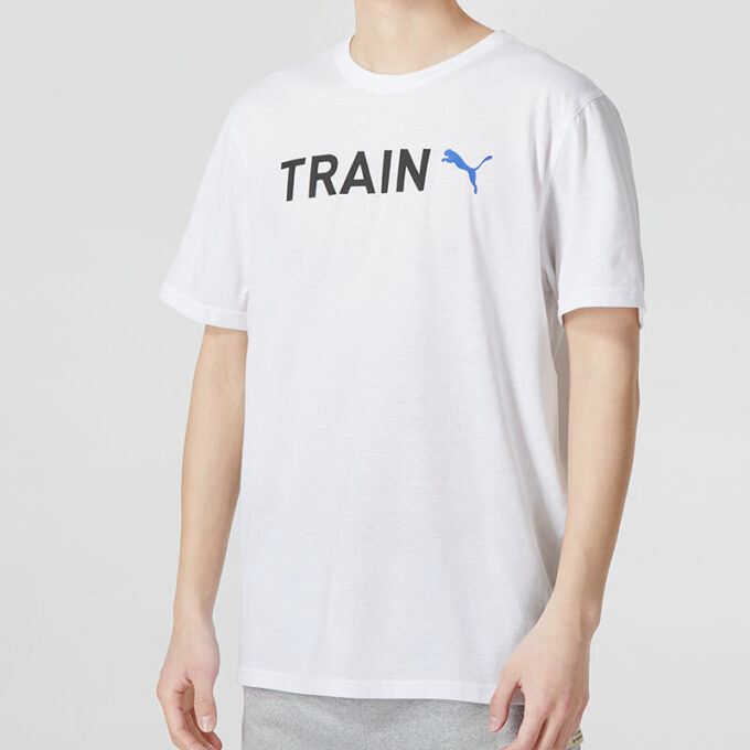 Grafik Tren Tişörtü “Beyaz”