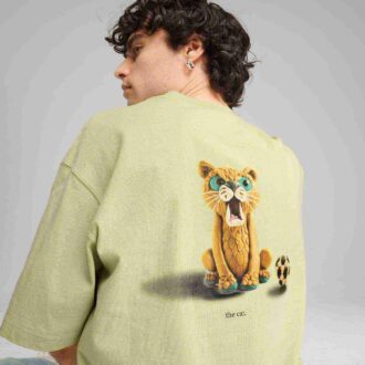 GRAFİKLER PUMA Cat Erkek Tişörtü