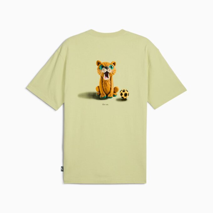 GRAFİKLER PUMA Cat Erkek Tişörtü