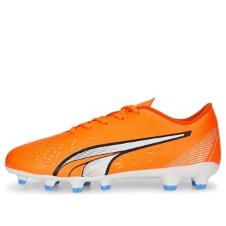 (GS) ULTRA Play FG AG “Ultra Turuncu PUMA Beyaz Mavi Parıltı”