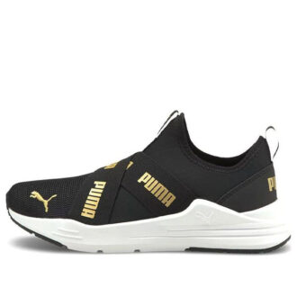 (GS) Wired Run Slip-On “Siyah Takım Altın”