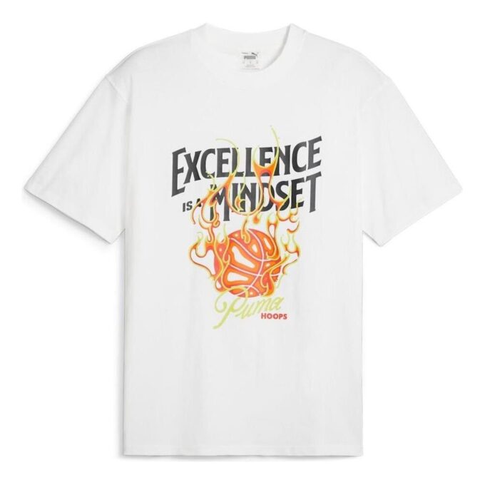 Hoops Excellence Basketbol Tişörtü “Beyaz”