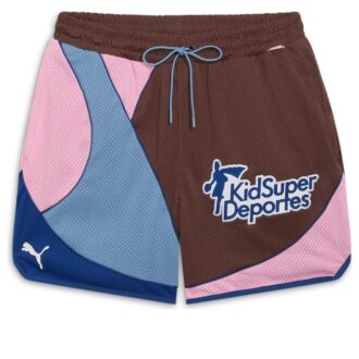 Hoops x KidSuper Şort “Kestane Kahverengi”