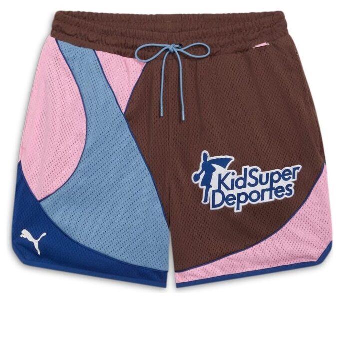 Hoops x KidSuper Şort “Kestane Kahverengi”