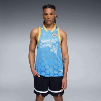 HOOPS x Manchester City Erkek Basketbol Forması