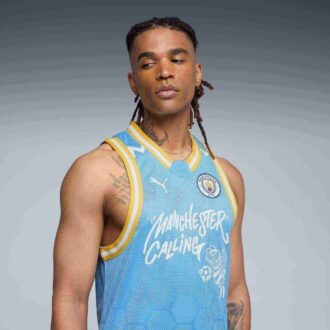 HOOPS x Manchester City Erkek Basketbol Forması