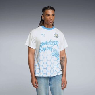 HOOPS x Manchester City Erkek Basketbol Tişörtü