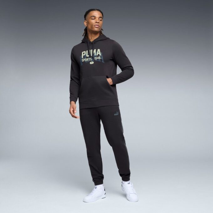 House of Graphics Erkek Polar Kapüşonlu Sweatshirt