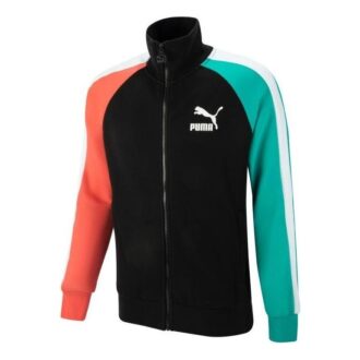 Iconic T7 Track Jacket DK “Siyah Mavi Kırmızı”