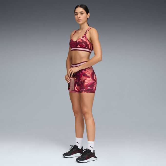 Çiçekli Kurdele Kadın Nem Emici, Düşük Etkili Spor Sütyeni Çiçekli Kurdele Kadın Nem Emici, Düşük Etkili Spor Sütyeni