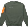 Interstellar Dolgulu Yelek Sweatshirt Koyu Yeşil