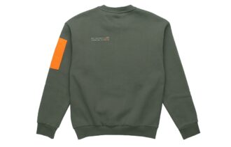 Interstellar Dolgulu Yelek Sweatshirt Koyu Yeşil