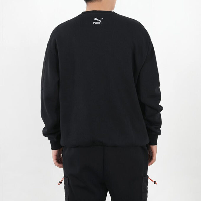 Interstellar Dolgulu Yelek Sweatshirt Siyah