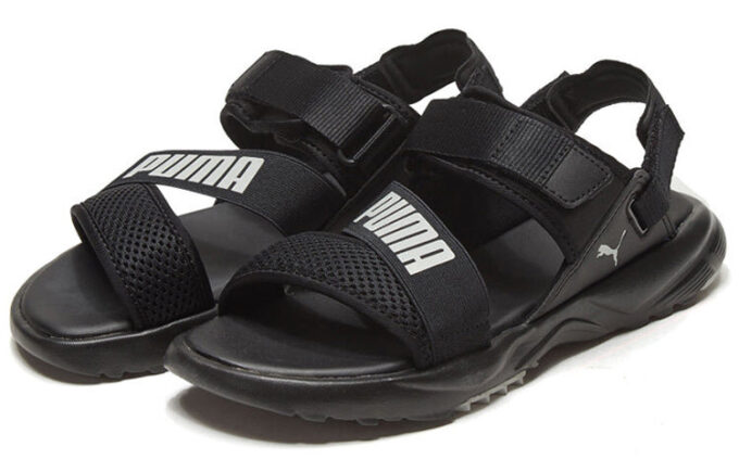 Js Trali Sandal Sandal Siyah Unisex