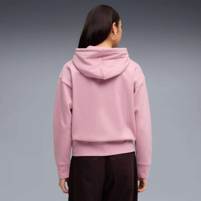 Kadın Rahat Fermuarlı Kapüşonlu Sweatshirt Kadın Rahat Fermuarlı Kapüşonlu Sweatshirt