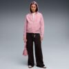 Kadın Rahat Fermuarlı Kapüşonlu Sweatshirt Kadın Rahat Fermuarlı Kapüşonlu Sweatshirt