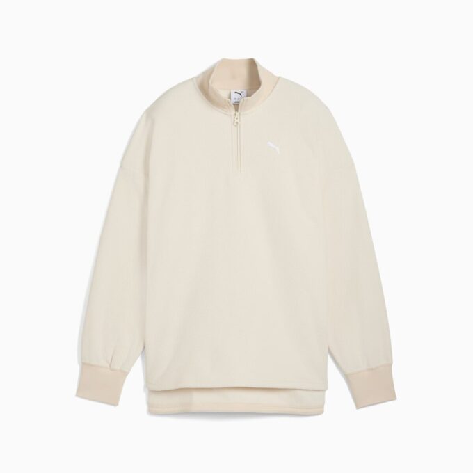 Kadın Yarım Fermuarlı Sweatshirt Kadın Yarım Fermuarlı Sweatshirt