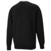 Küçük Logo Yuvarlak Yaka Sweatshirt “Siyah Beyaz”