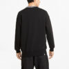Küçük Logo Yuvarlak Yaka Sweatshirt “Siyah Beyaz”