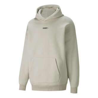 Küçük Logolu Kapüşonlu Sweatshirt “Gri”
