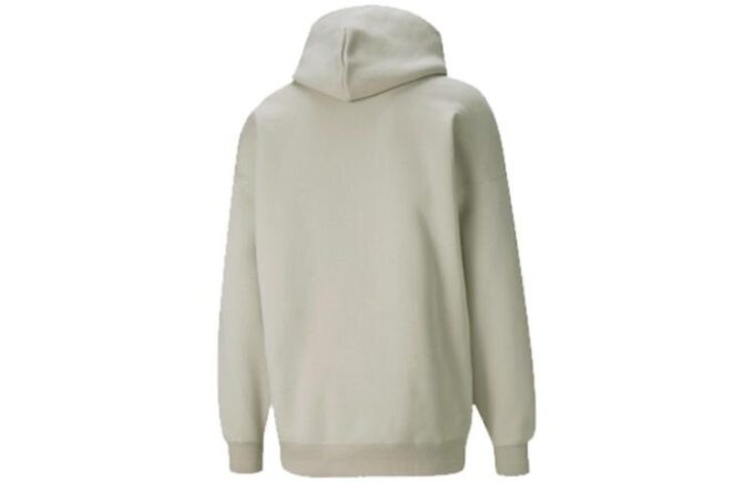 Küçük Logolu Kapüşonlu Sweatshirt “Gri”
