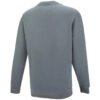 Küçük Logolu Yuvarlak Yaka Sweatshirt “Gri”