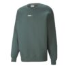 Küçük Logolu Yuvarlak Yaka Sweatshirt “Yeşil”