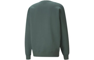 Küçük Logolu Yuvarlak Yaka Sweatshirt “Yeşil”