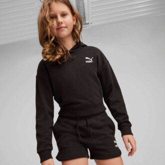 Klasik Büyük Çocuk Kapüşonlu Sweatshirt