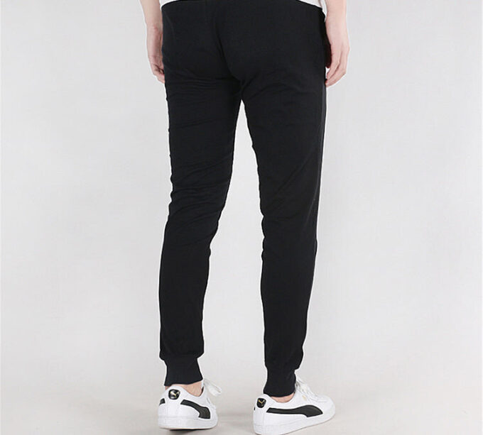 Klasik Jersey Paçalı Pantolon “Siyah Beyaz”