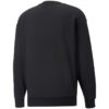 Klasik Rahat Yuvarlak Yaka Sweatshirt “Siyah”