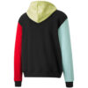 Kombine Kapşonlu Sweatshirt “Siyah Sarı Kırmızı Mavi”