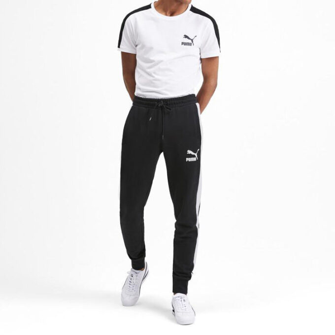 İkonik T7 Eşofman Altı “Siyah Beyaz”