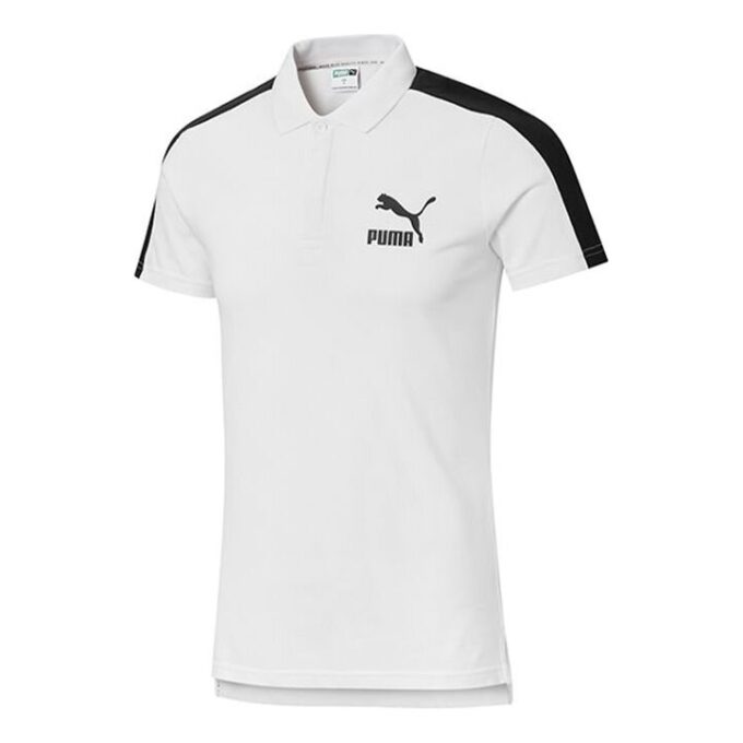İkonik T7 Polo Tişört “Beyaz”