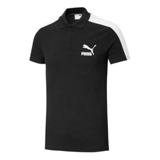 İkonik T7 Polo Tişört “Siyah Beyaz”