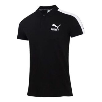 İkonik T7 Polo Tişört “Siyah Beyaz”