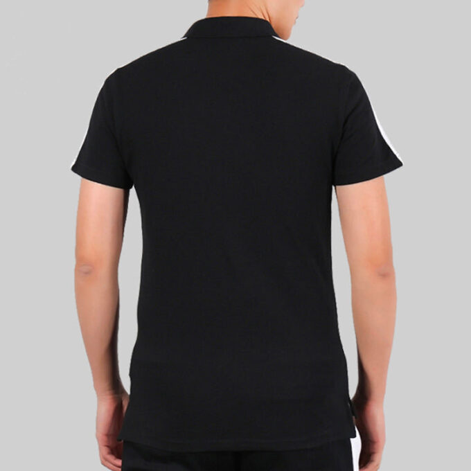 İkonik T7 Polo Tişört “Siyah Beyaz”